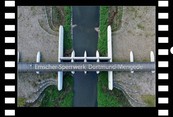 Betriebsgebäude und Auslassbauwerk für ein Hochwasserrückhaltebecken, Dortmund-Mengede