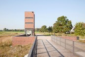 Betriebsgebäude und Auslassbauwerk für das Hochwasserrückhaltebecken in Dortmund-Mengede